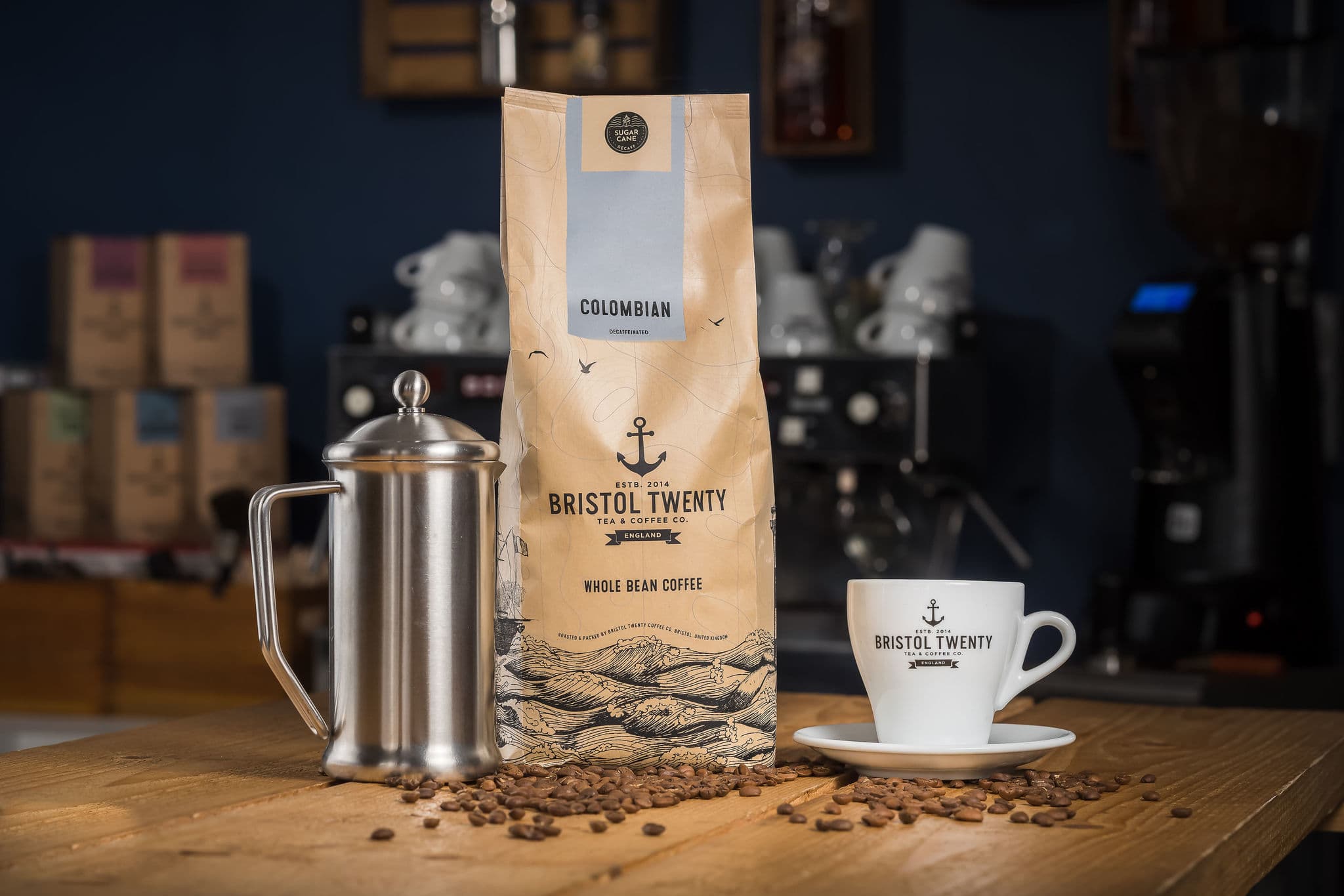 Colombian Sugar Cane Decaffeinated by Bristol Twenty