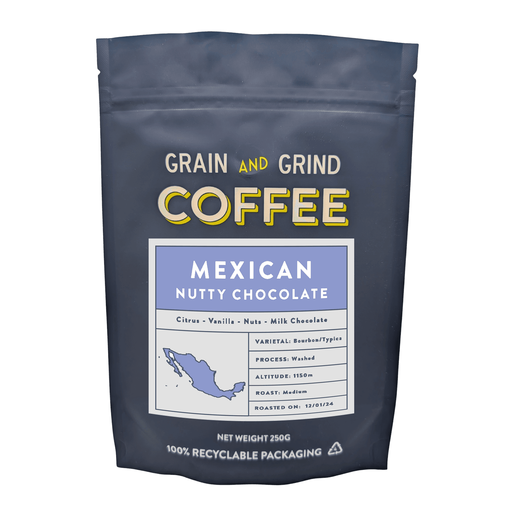 Mexican Nutty Chocolate by Grain and Grind