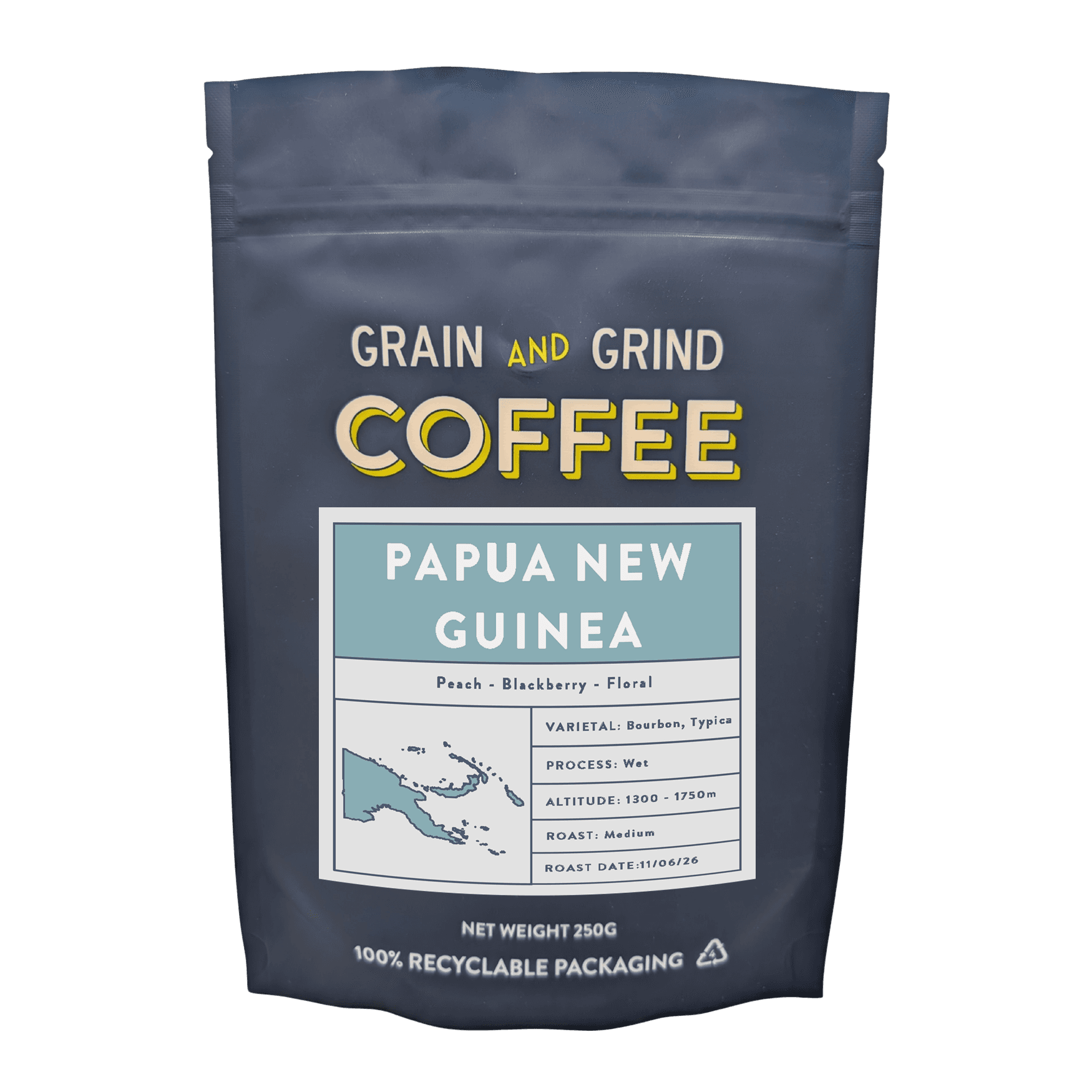 Papua New Guinea by Grain and Grind