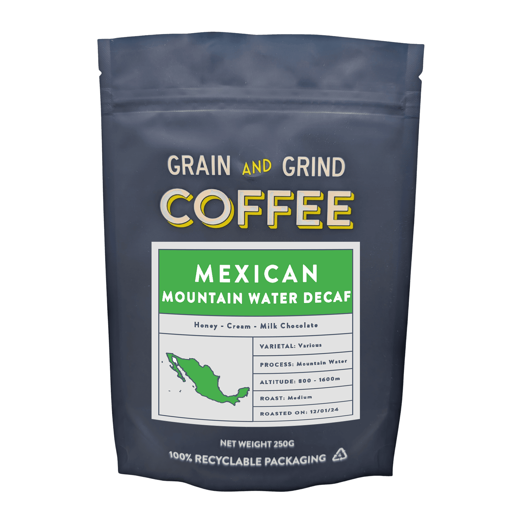 Mexican Mountain Water Decaf by Grain and Grind