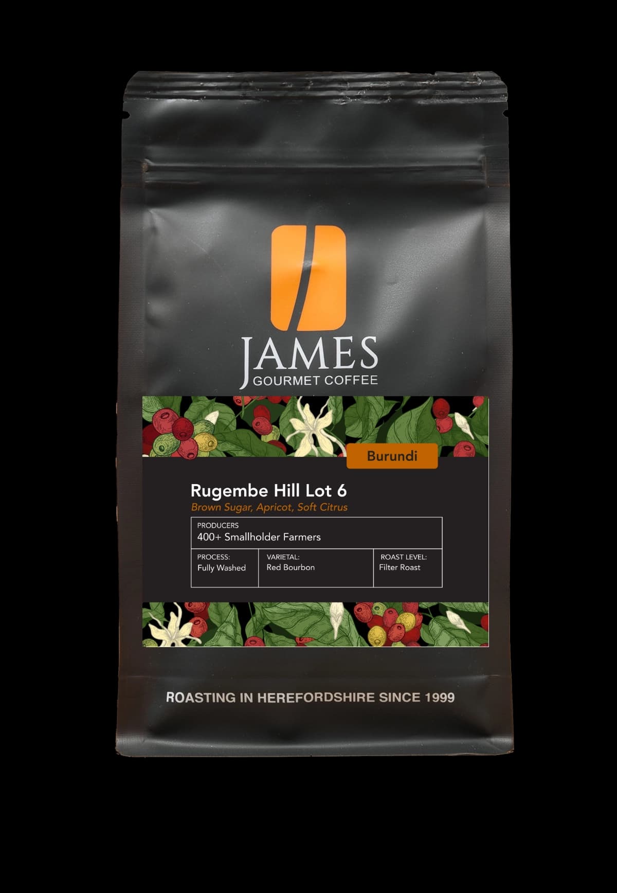 Burundi Rugumbe Hill Lot 6 Filter Roast by James Gourmet Coffee
