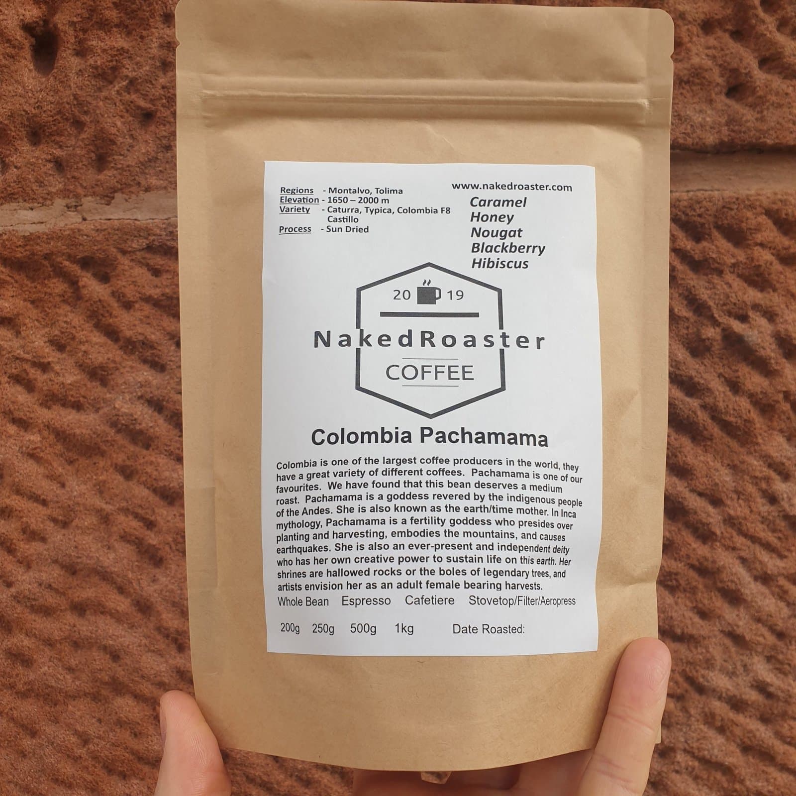 Colombia Pachamama by Naked Roaster