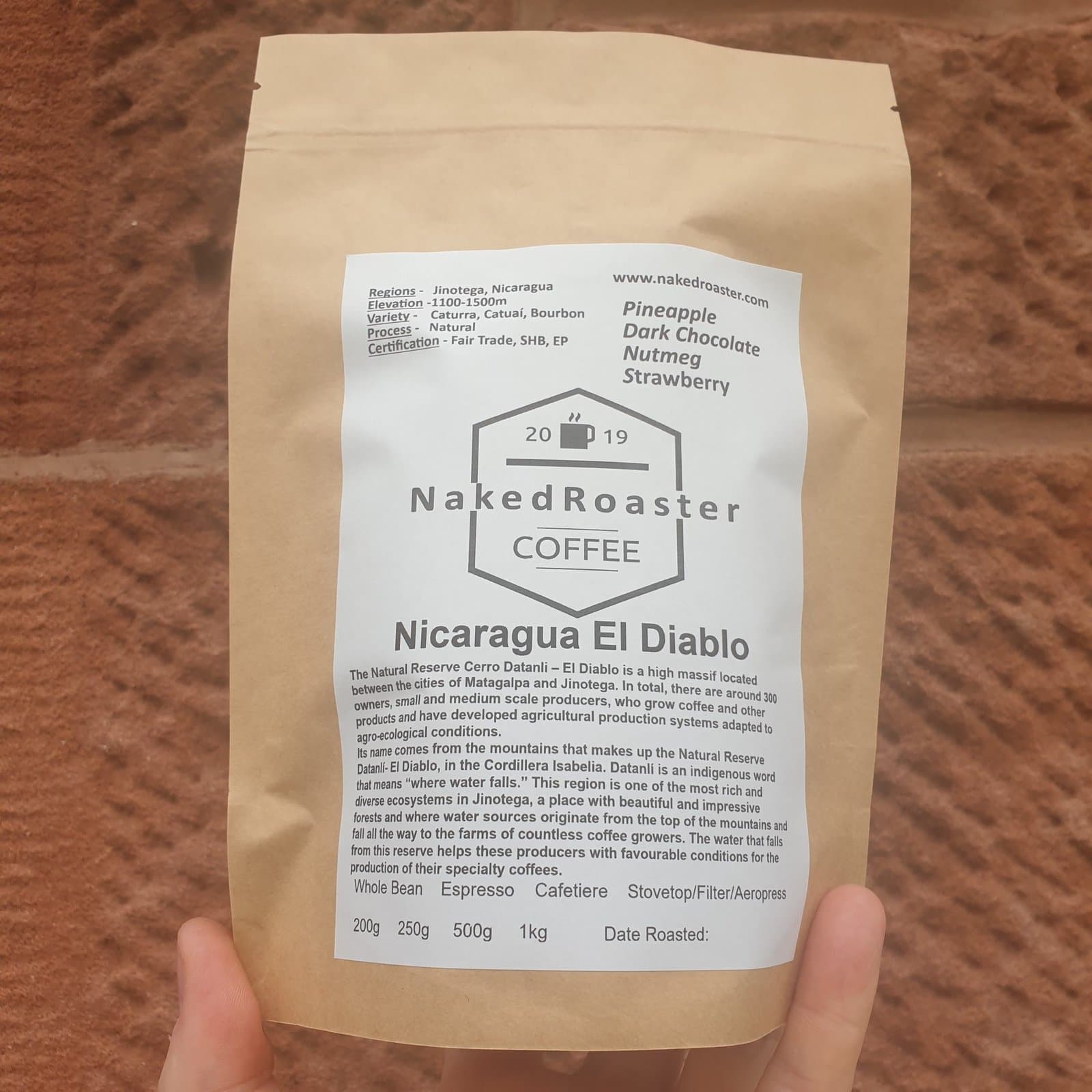 Nicaragua El Diablo by Naked Roaster