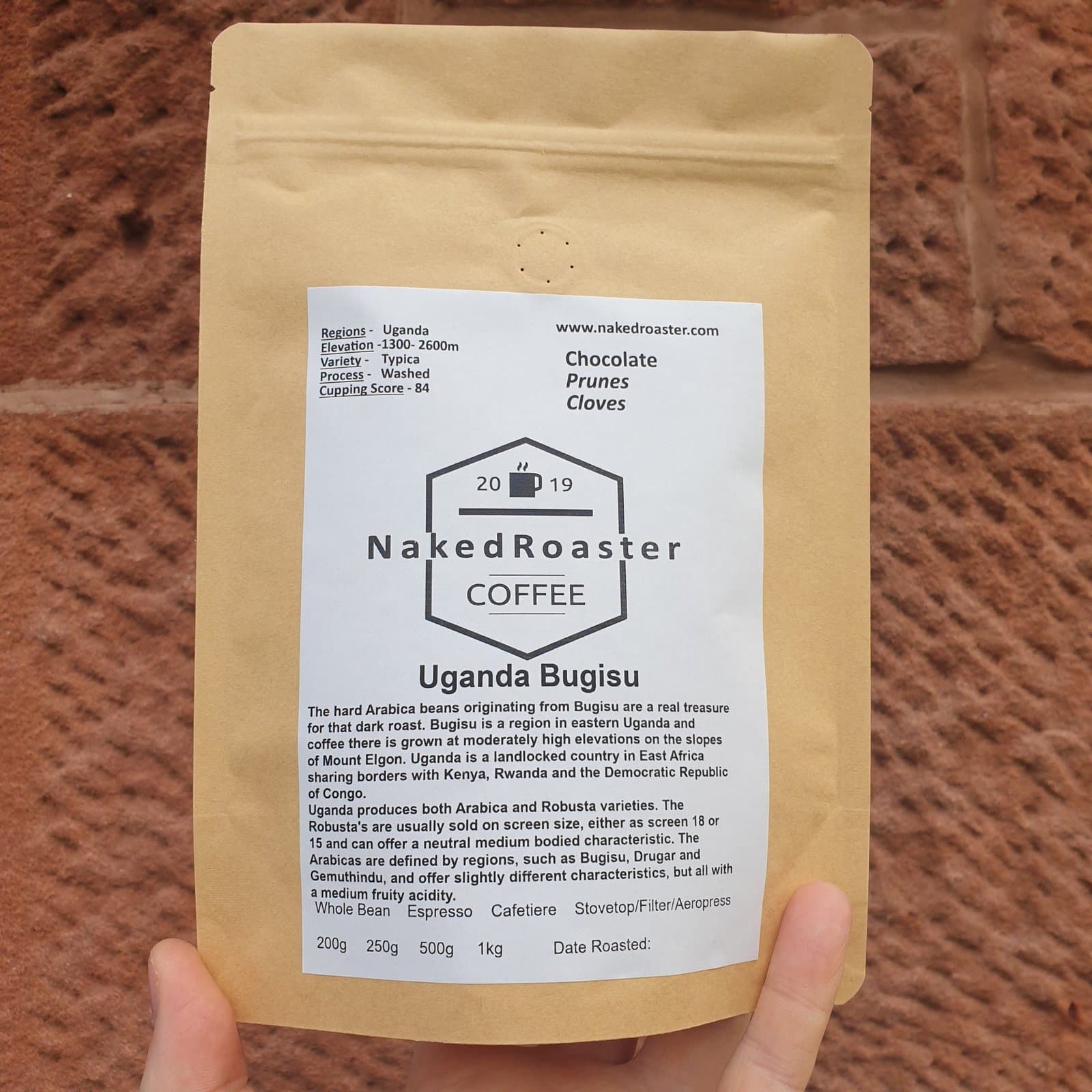 Uganda Bugisu by Naked Roaster