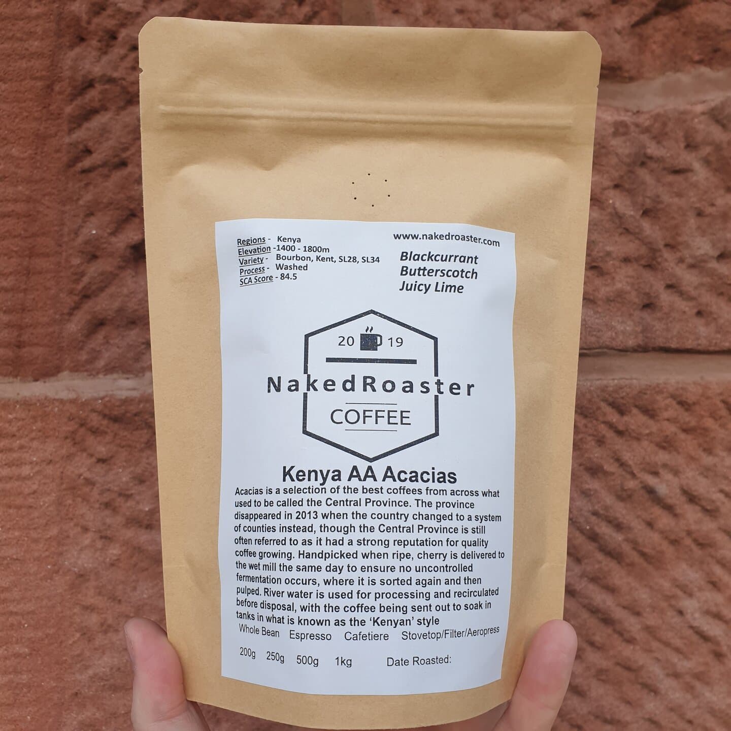 Kenya AA Acacias by Naked Roaster