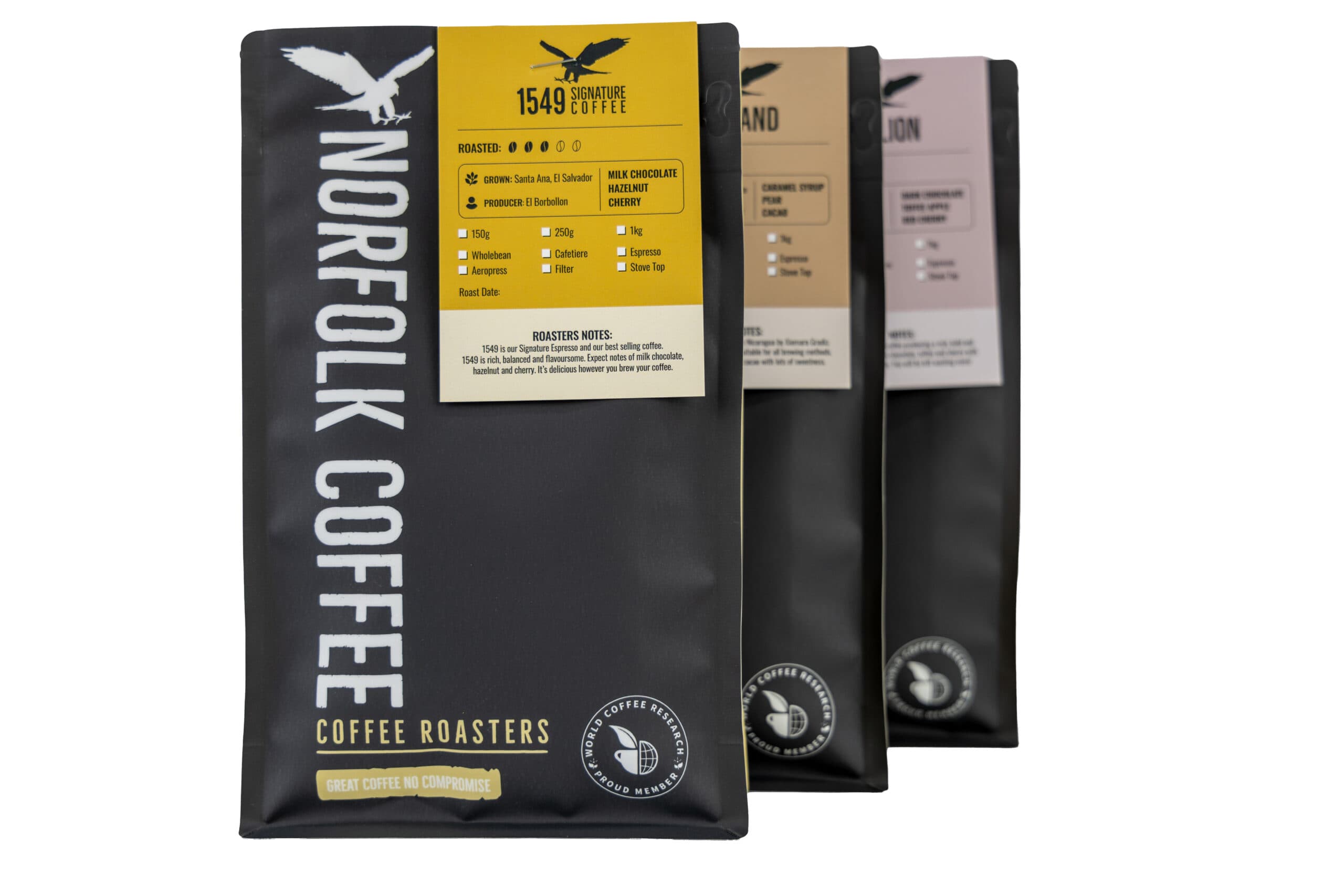 Espresso 3 Pack by The Norfolk Coffee