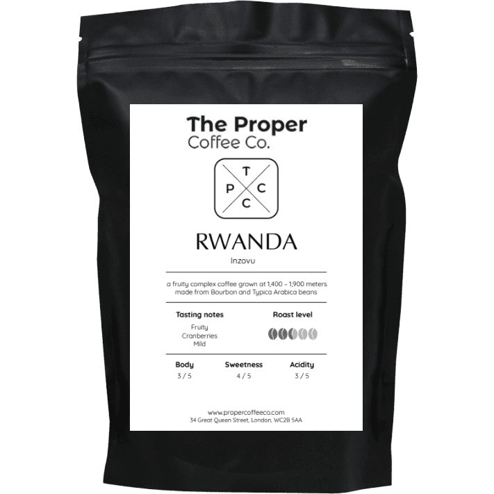 Rwanda Inzovu, Single Origin Coffee Beans by The Proper Coffee Co