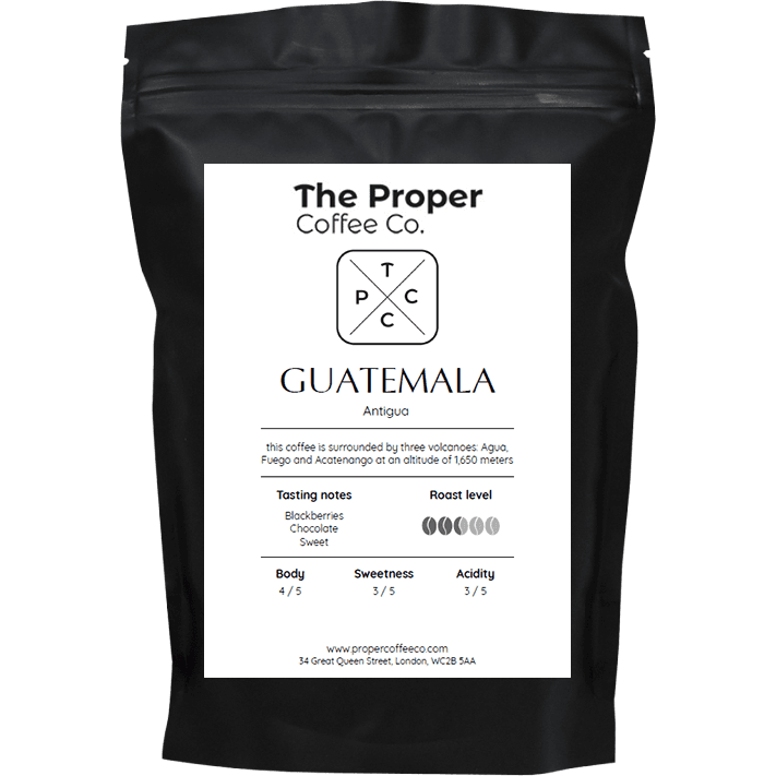 Guatemala, Antigua Single Origin Speciality Coffee by The Proper Coffee Co