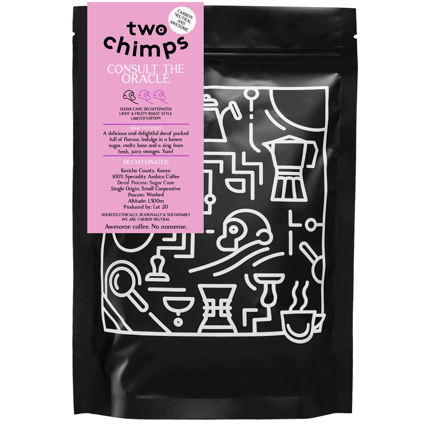 Consult The Oracle - Decaffeinated - Sample by Two Chimps