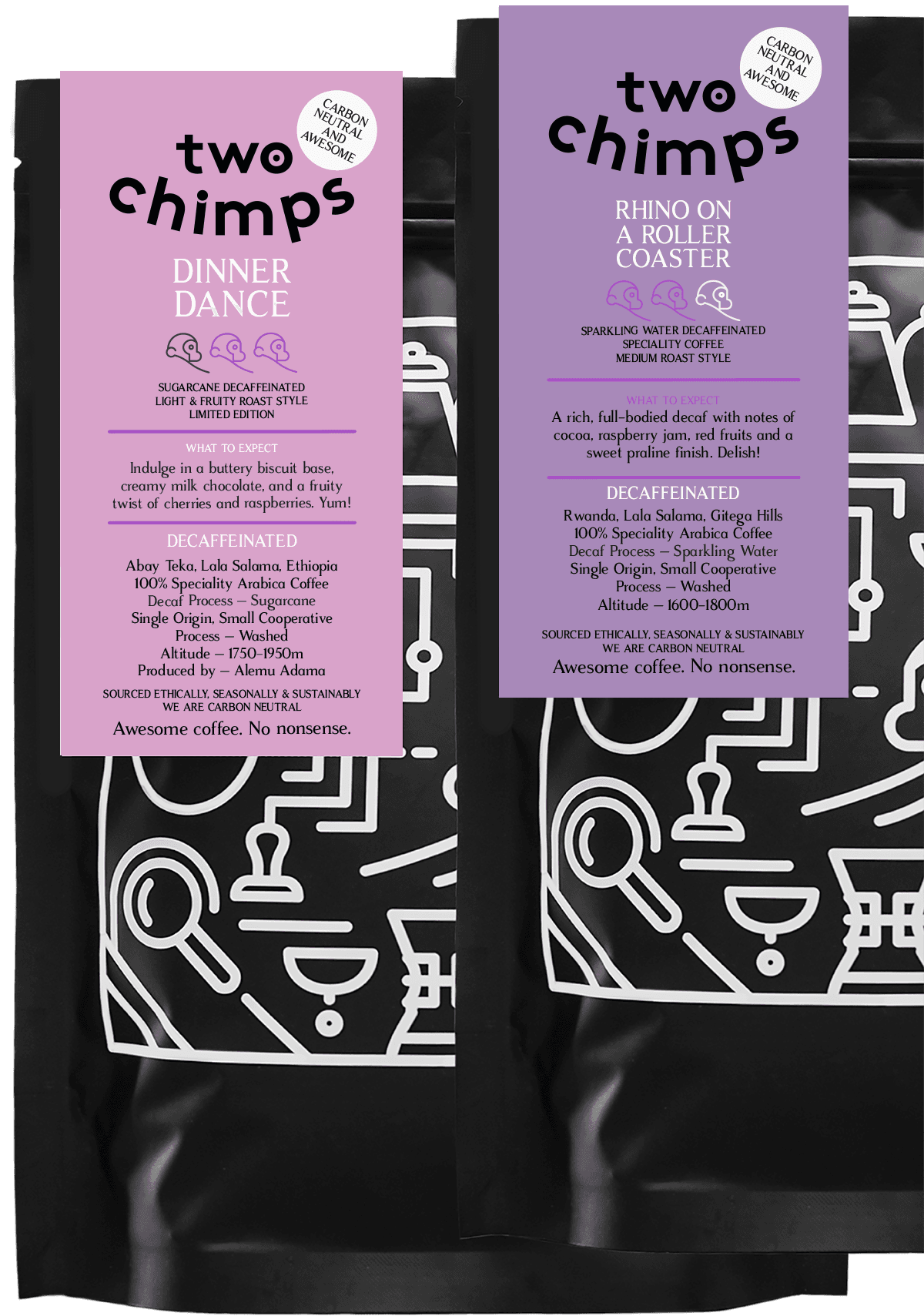 Mystery Decaffeinated Coffee by Two Chimps