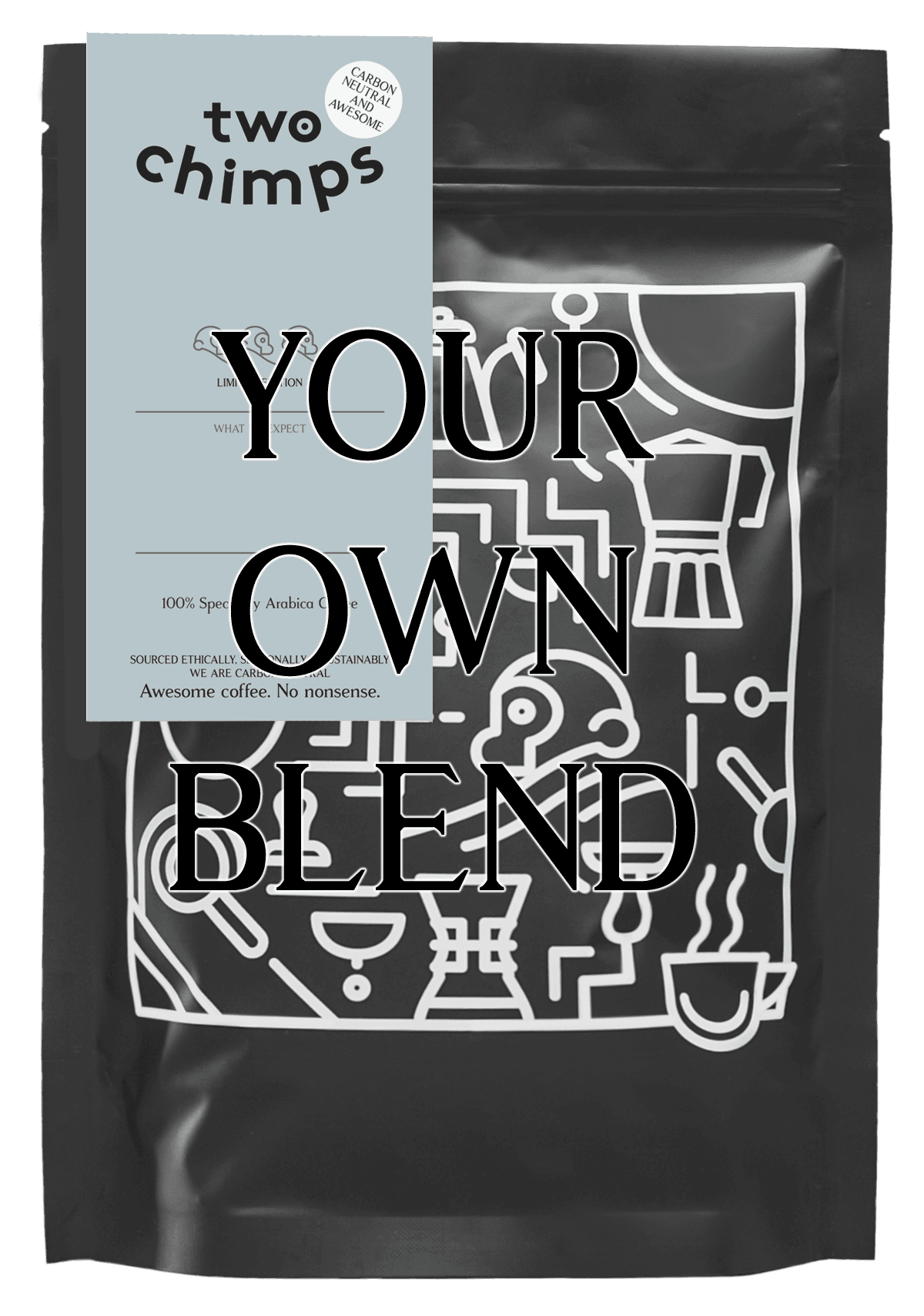Custom Coffee Blend by Two Chimps