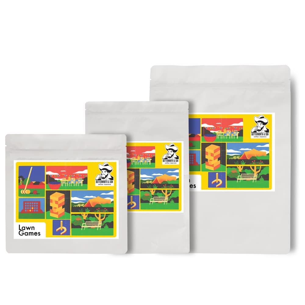 Lawn Games – Summer Coffee by Butterworth and Son