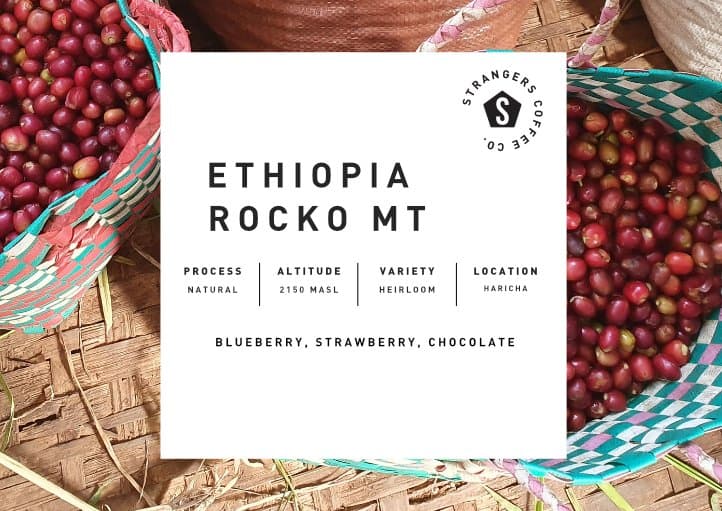 Ethiopia Rocko Mountain Natural by Strangers Coffee