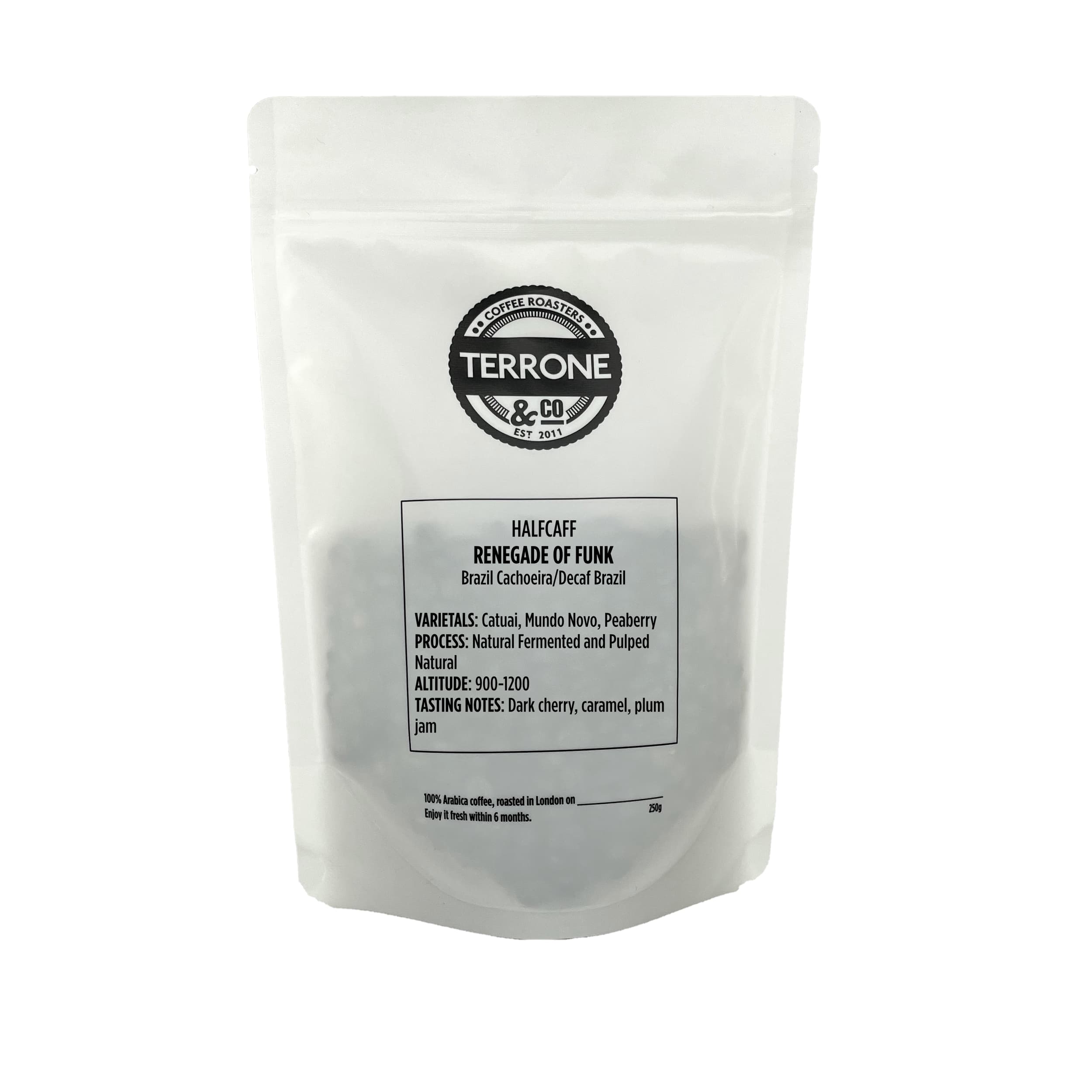 1/2 CAFF - Not so decaffeinated by Terrone & Co.