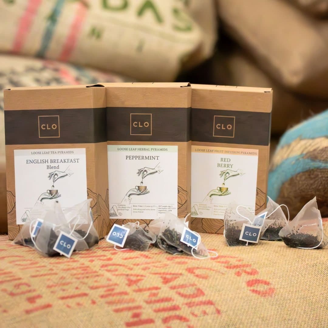 Tea Care Package | Six Teas in pyramids by CLO