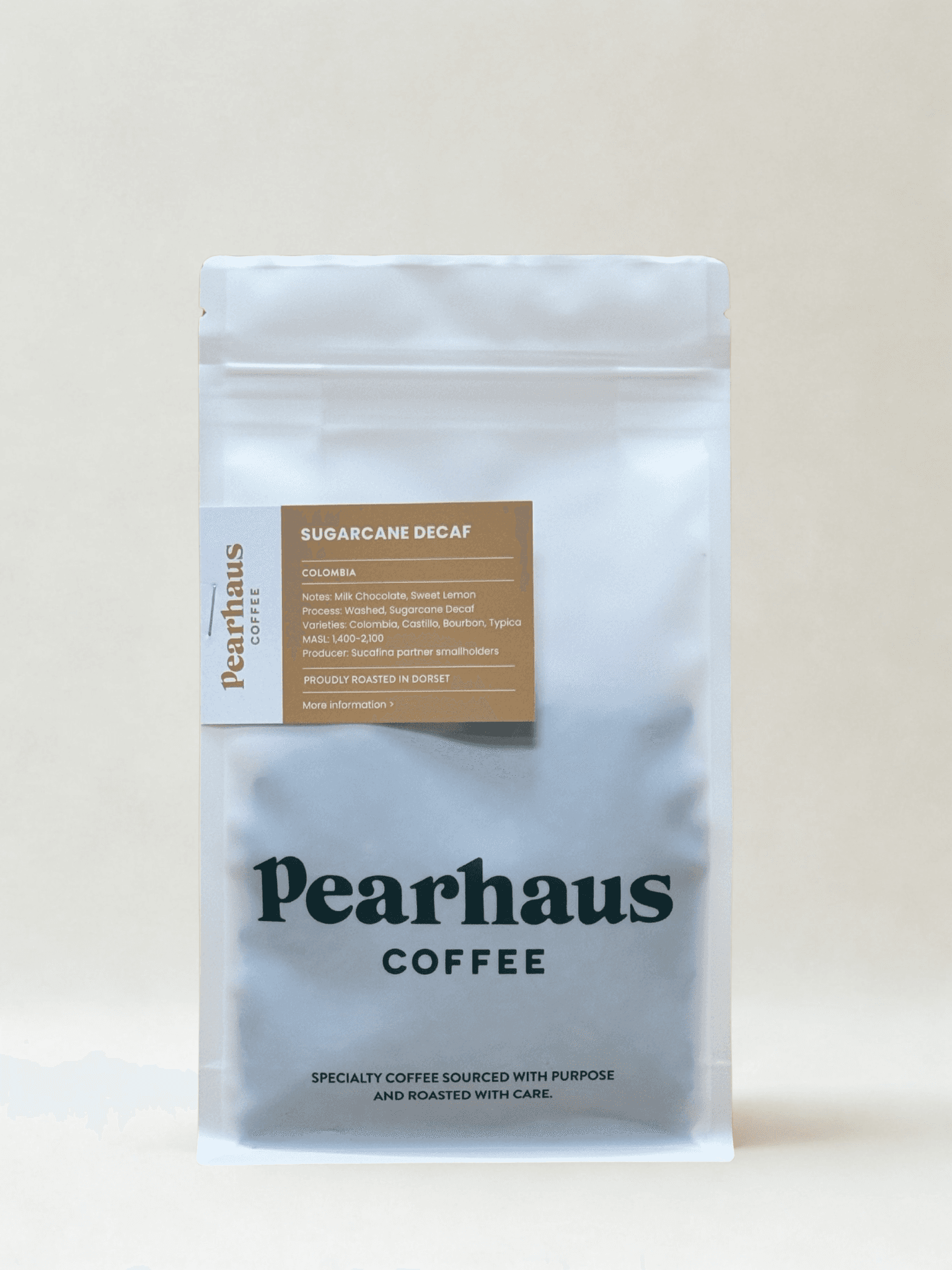 Sugarcane Decaf, Colombia by Pearhaus Coffee