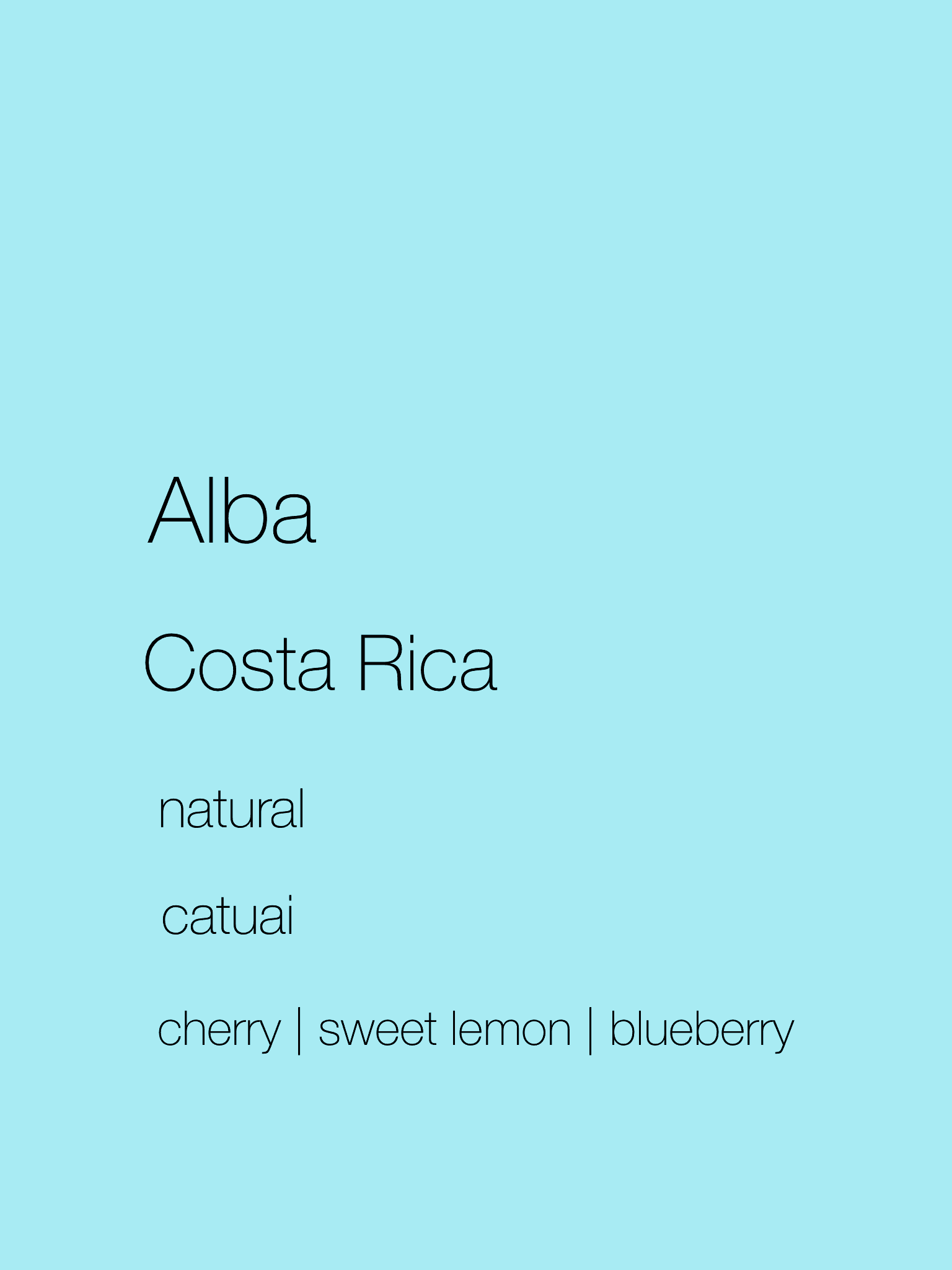 Alba | Costa Rica | Natural by Lars & Margo