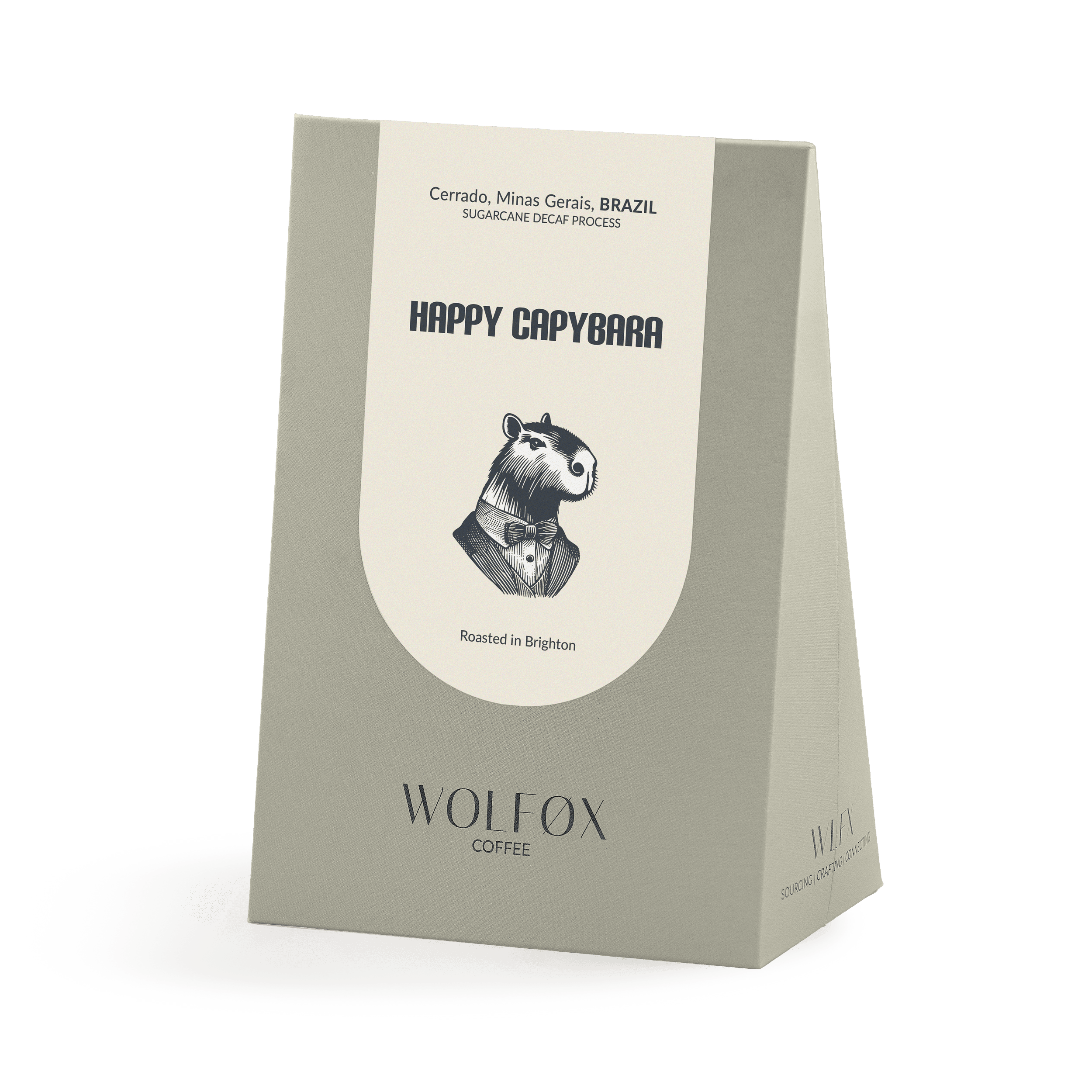 Happy Capybara - Decaf, Brazil by Wolfox