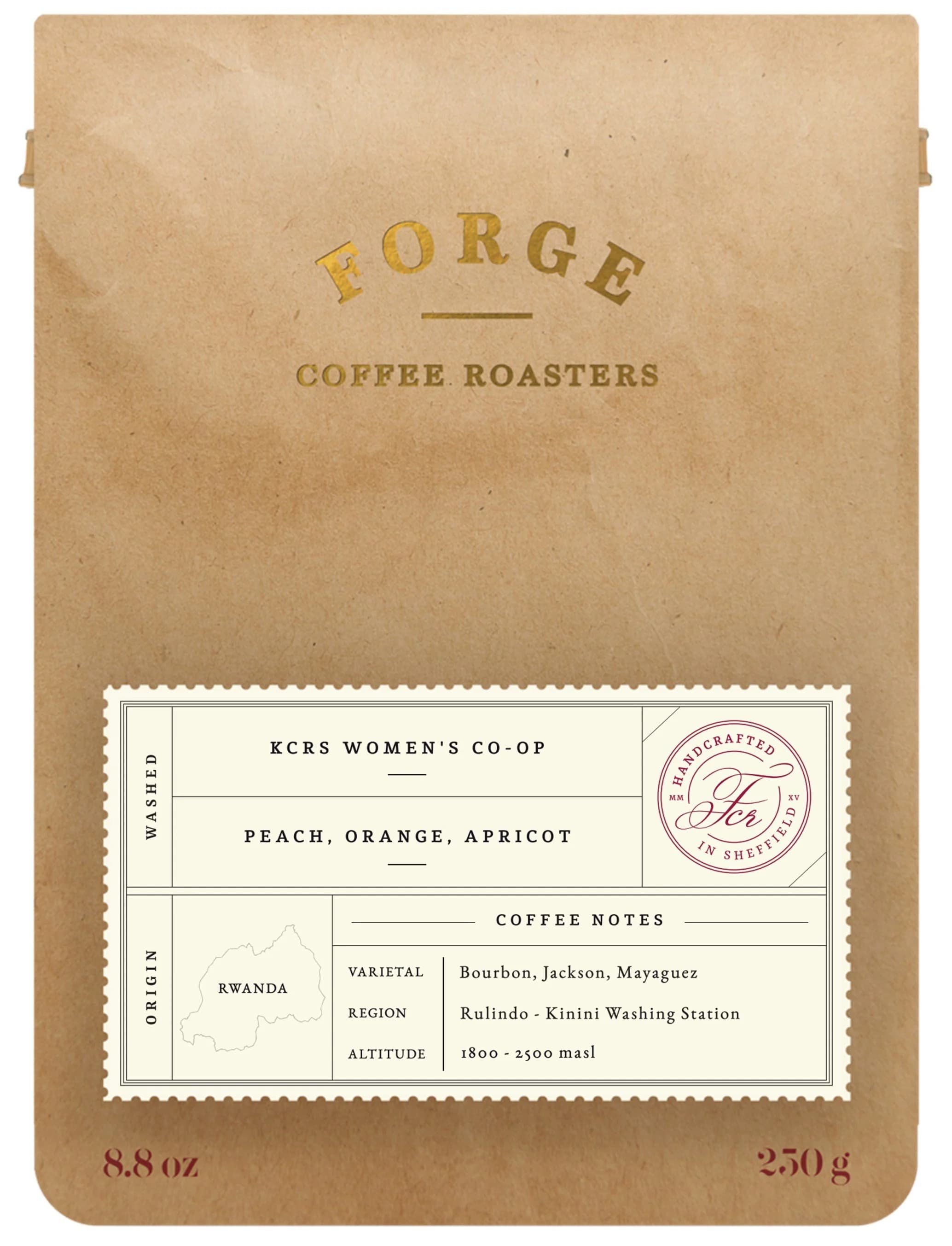 Rwanda - KCRS Women's Cooperative by Forge Coffee Roasters
