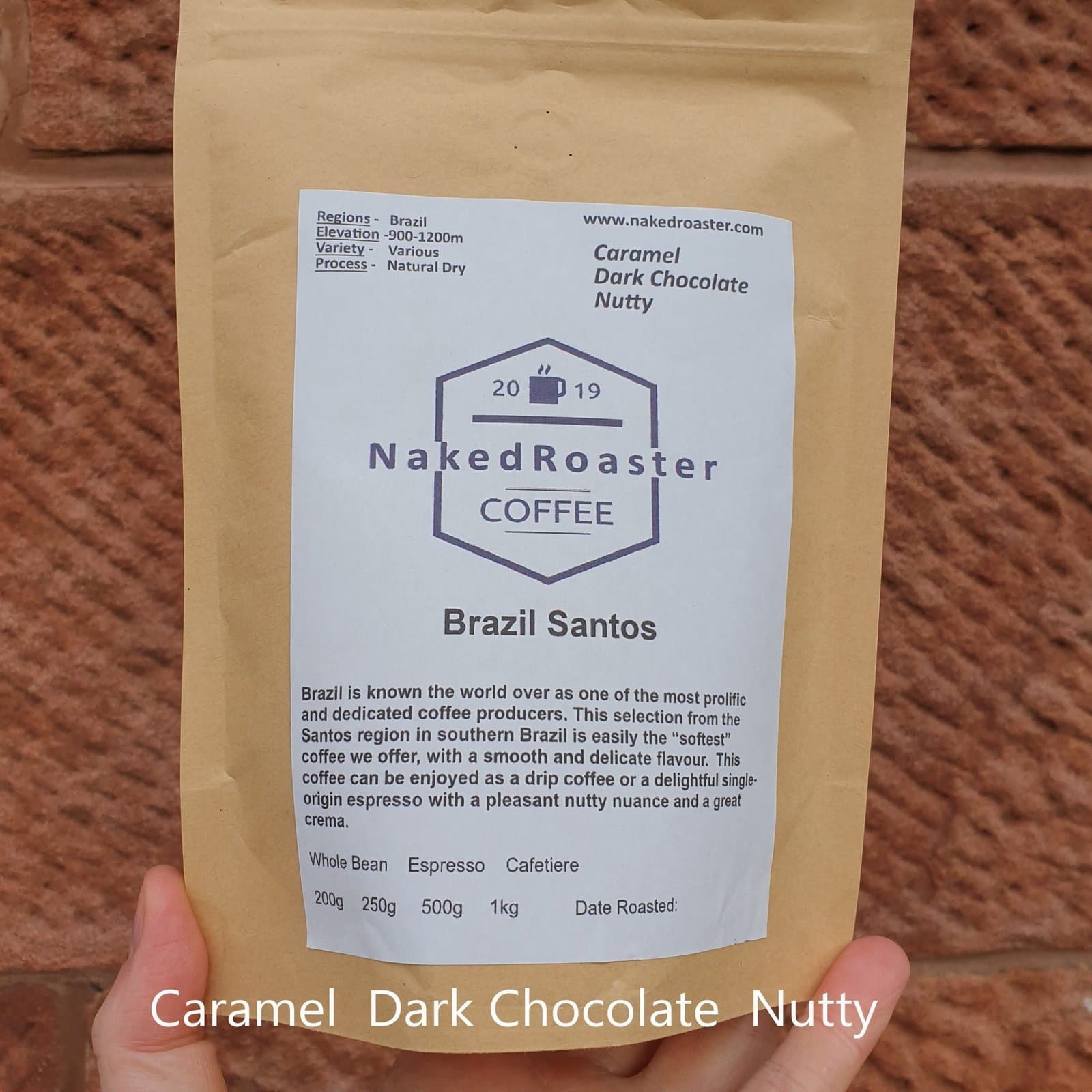 Brazil Santos by Naked Roaster