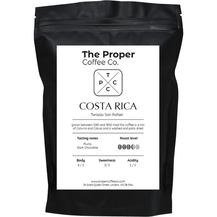 Costa Rica, Tarazzu San Rafael, Single Origin Coffee by The Proper Coffee Co