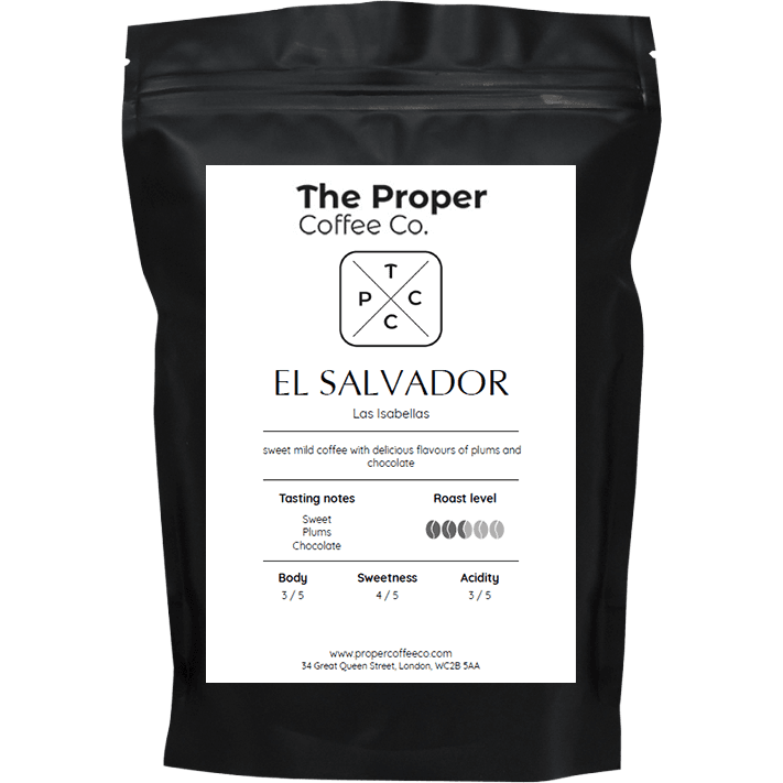 El Salvador, Las Isabellas, Single Origin Coffee by The Proper Coffee Co