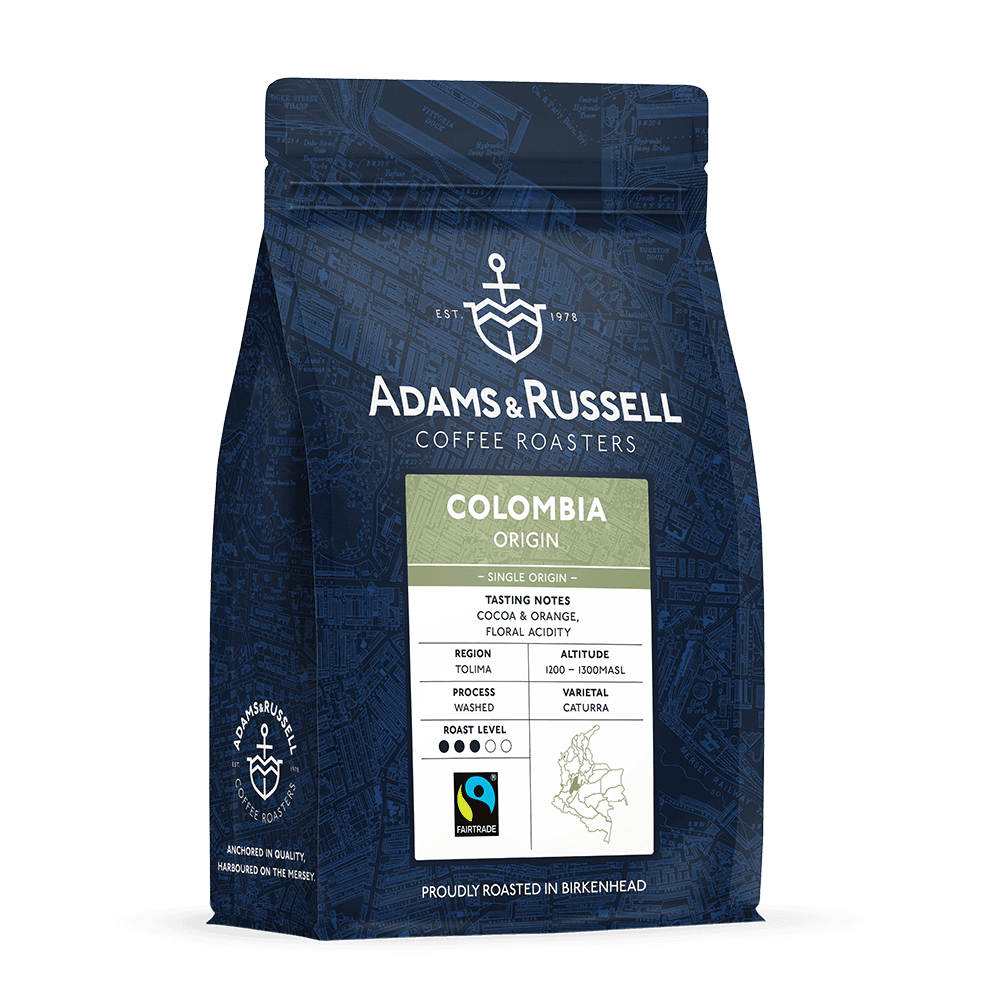 Fairtrade Certified Colombia Origin by Adams & Russell