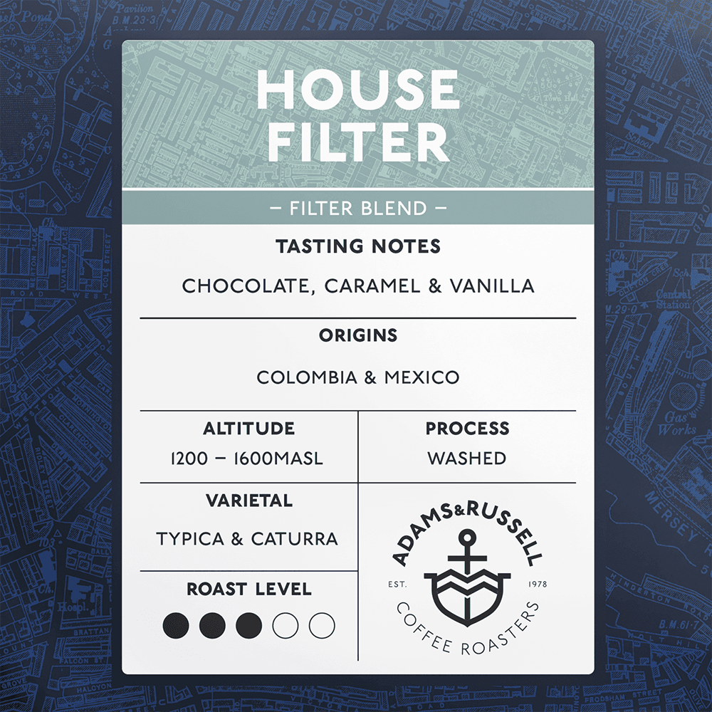 House Filter by Adams & Russell